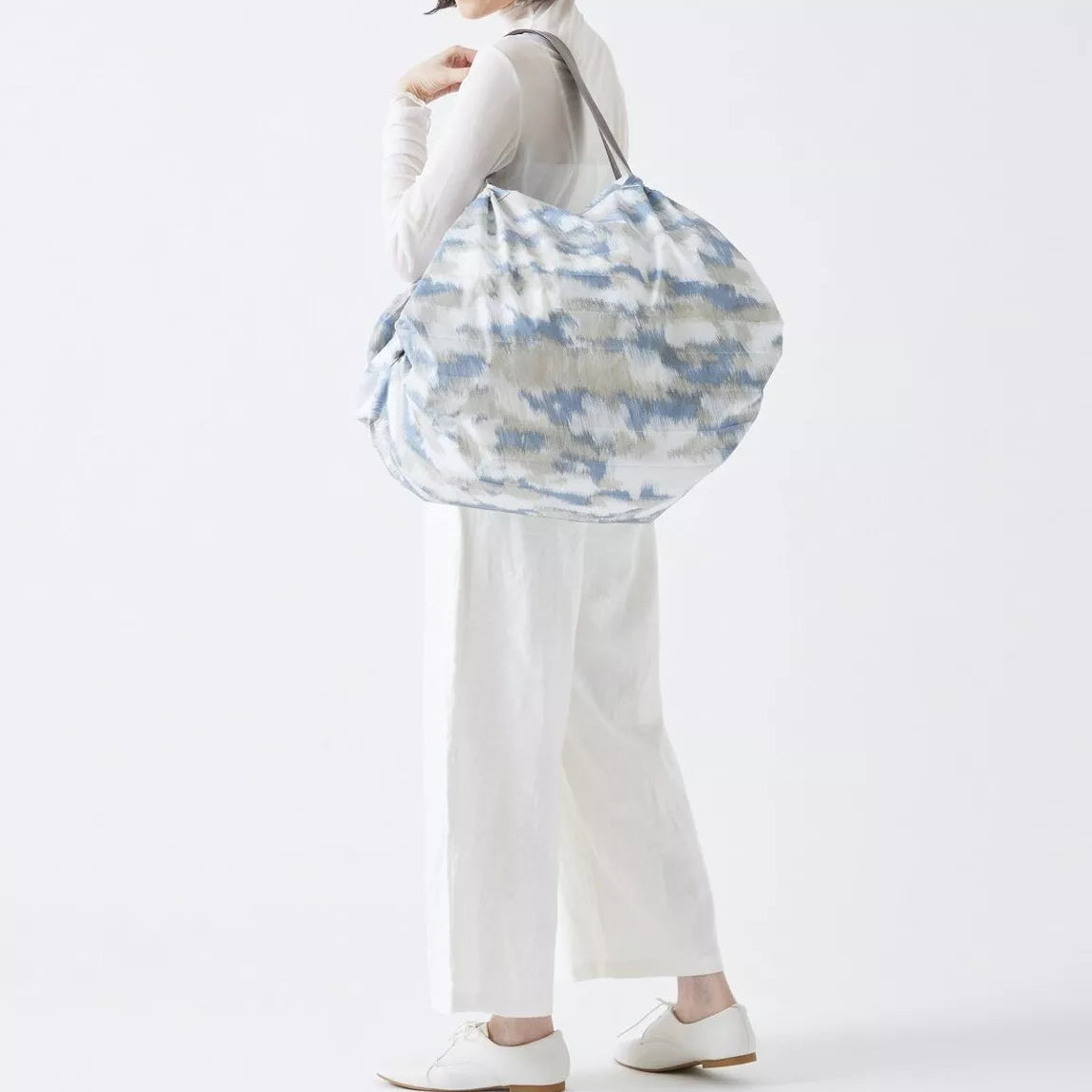 Pleated Compact Bag | Ukigumo | L