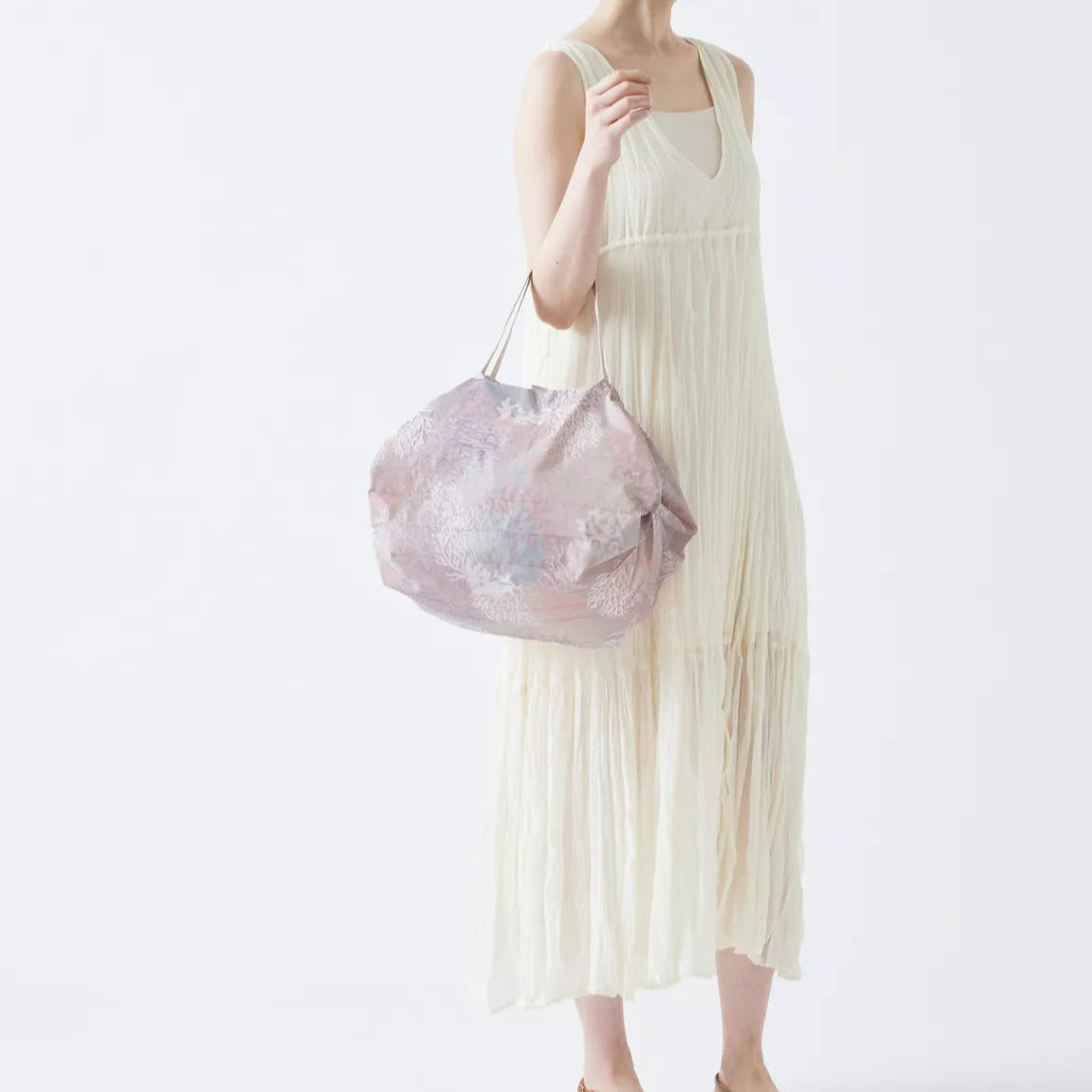 Pleated Recycled Bag | Coral Reefs | 15L