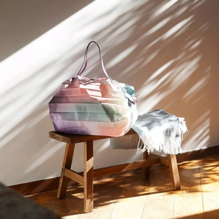 Pleated Recycled Bag | Pearly Sky | 15L