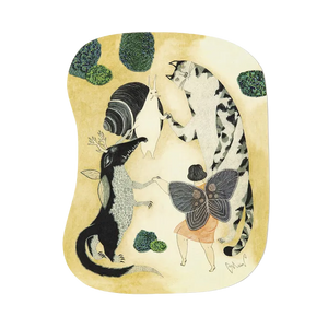 Postcard Cats & Fairy