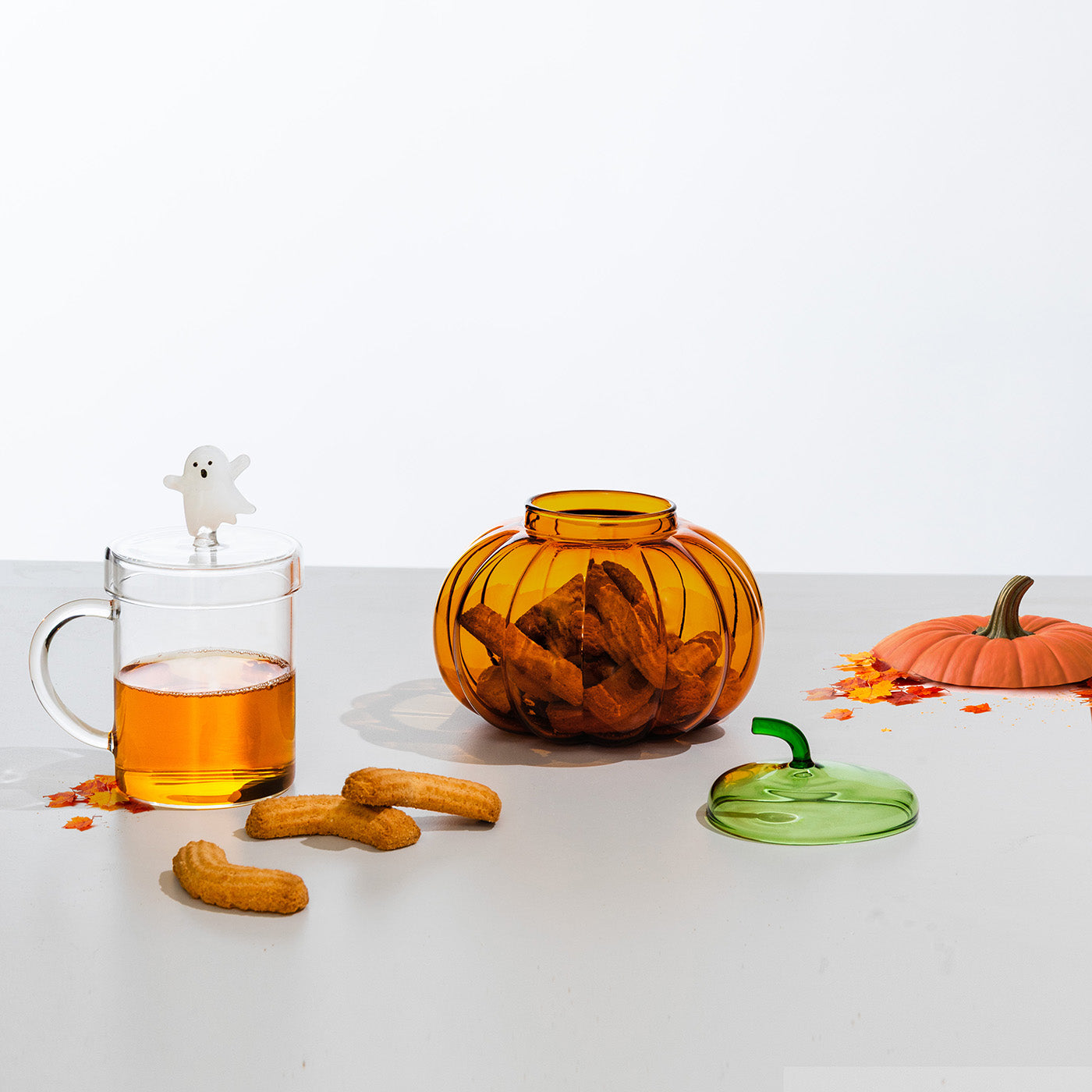 Mug with Lid Ghost