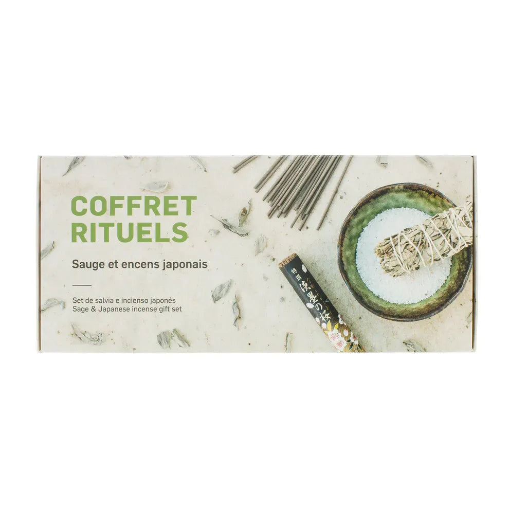 Ritual Gift Set | Sage & Japanese Incense