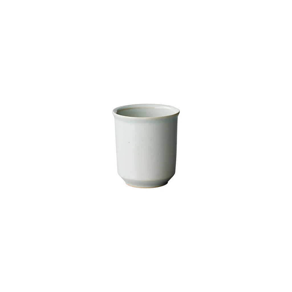 RIM PORCELAIN TEA CUP | EARTH GREY | 180ml