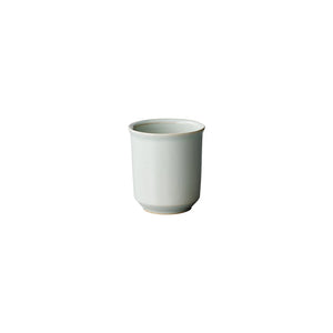 RIM PORCELAIN TEA CUP | EARTH GREY | 180ml