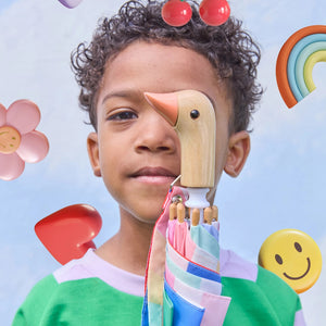 Rainbow Stripes | The Duckling Children Umbrella
