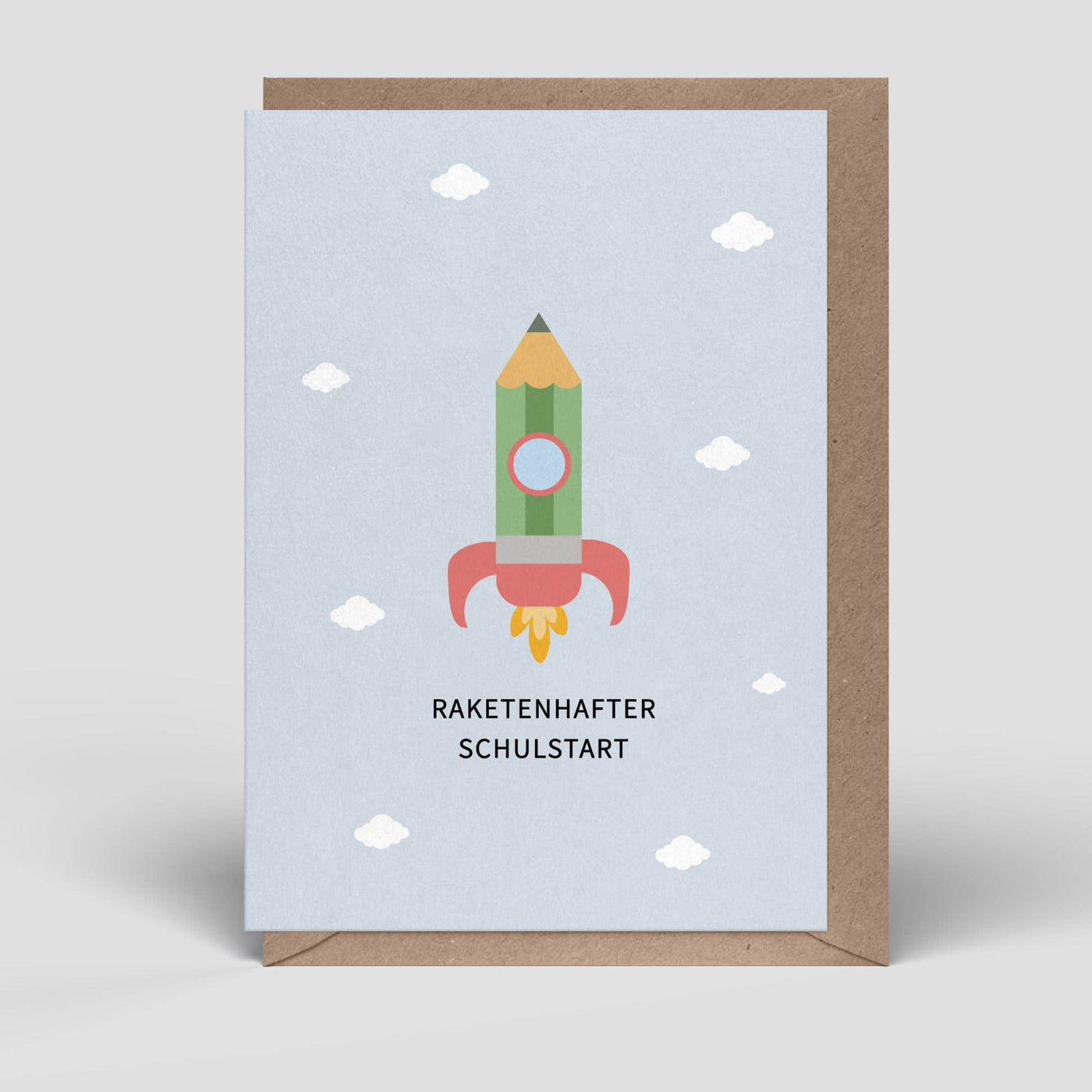 Raketehafter Shulstart | Greeting Card