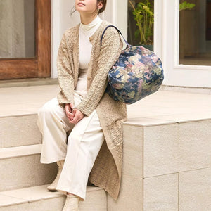 Recycled Compact Bag | Ivy Leaves | M