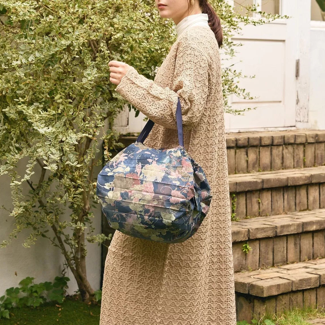 Recycled Compact Bag | Ivy Leaves | M