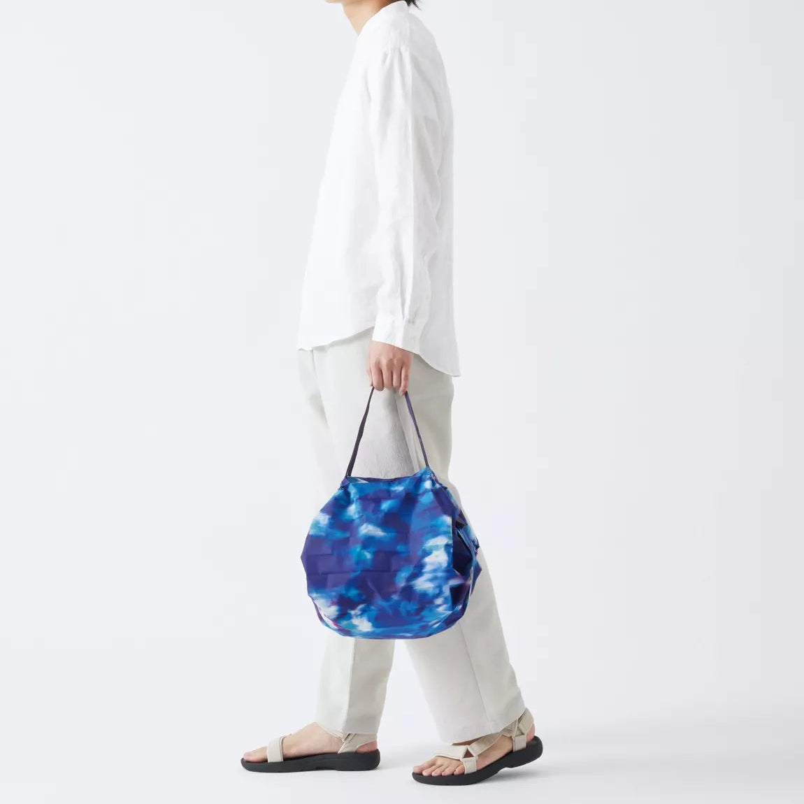 Recycled Compact Bag | Sea Shells | M