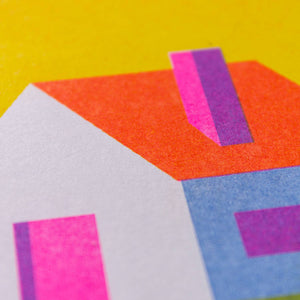 Risograph Mini Print | HÄUSER-BLOCKHAUS