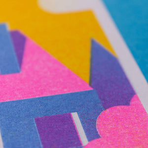 Risograph Mini Print | HÄUSER-DATSCHE