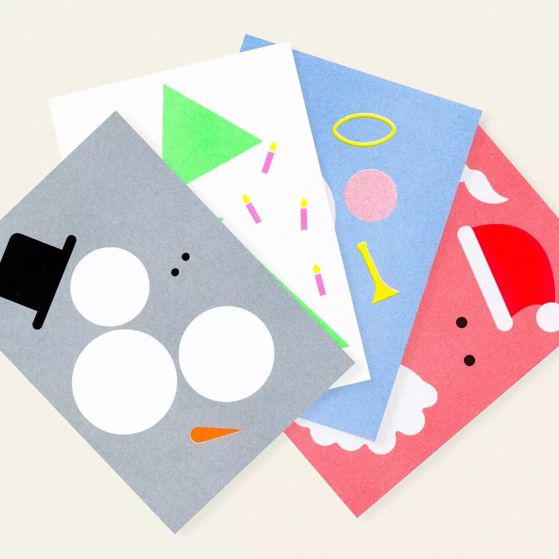 Risograph postcard | Chaos Angel