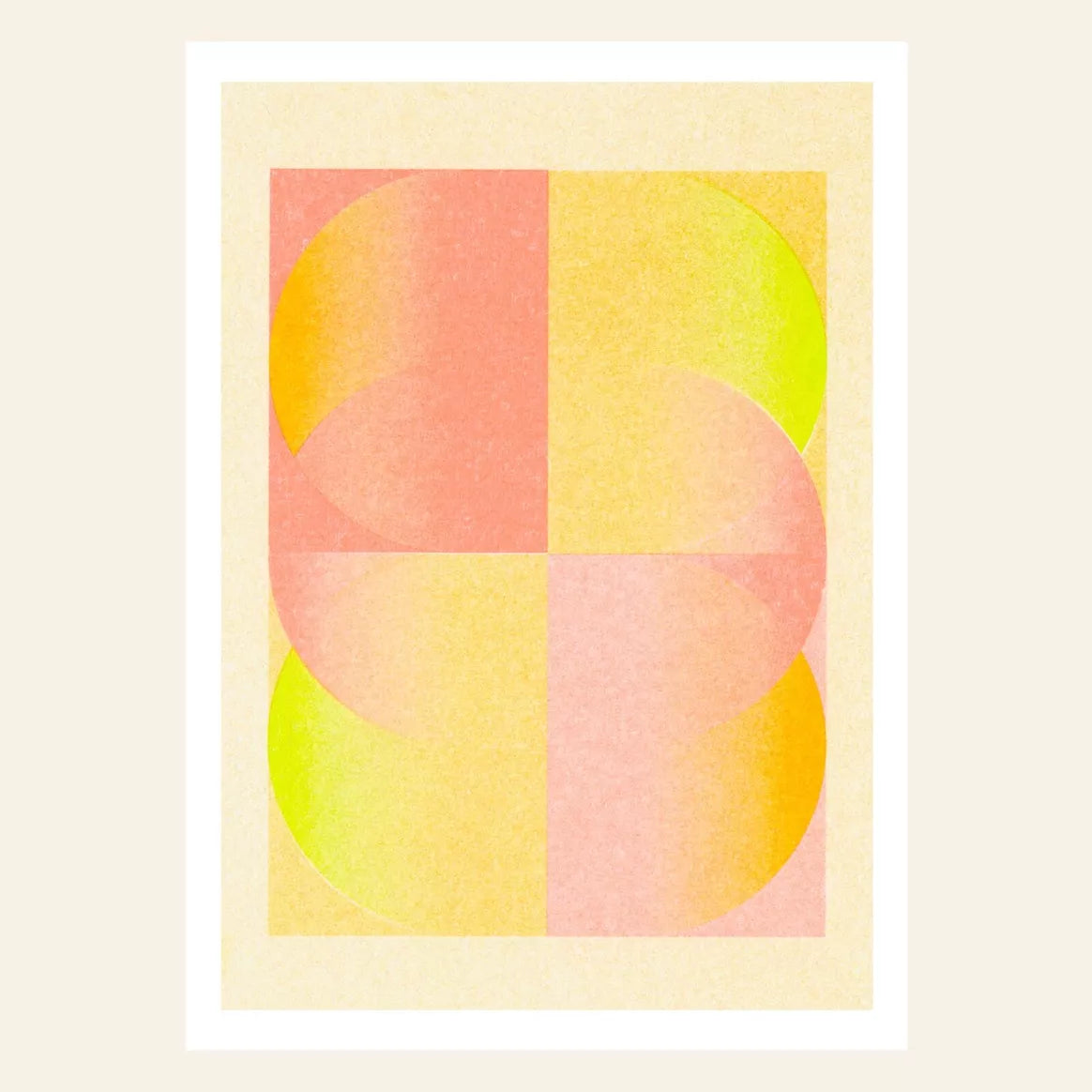 Risography postcard | August