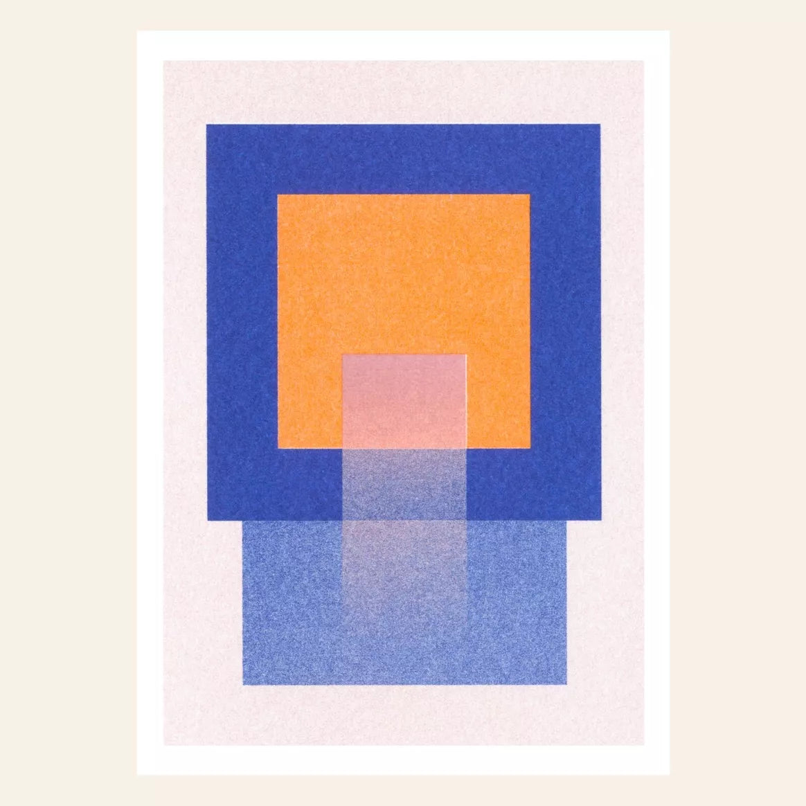 Risography postcard | July