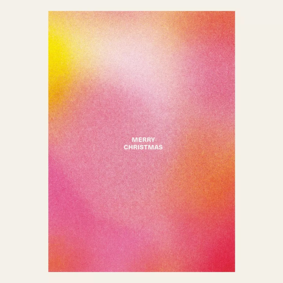Risography postcard | Merry Christmas