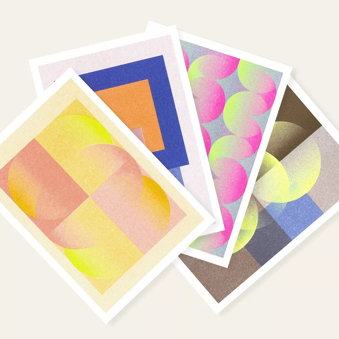 Risography postcard | August