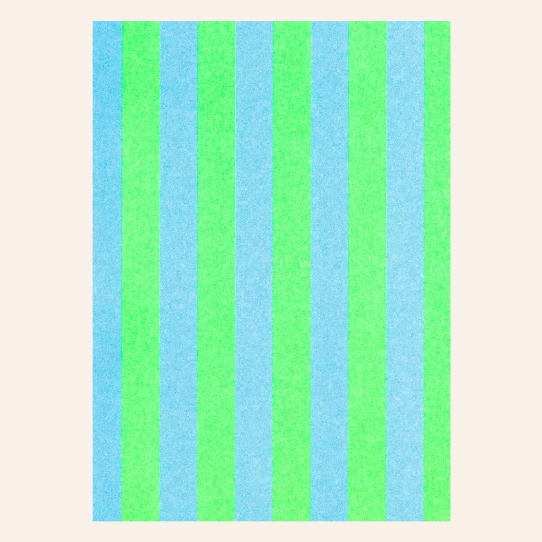 Risography postcard | Stripes