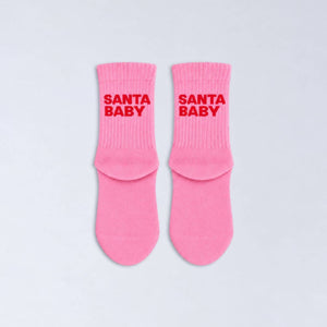 SANTA BABY SOCKS | BABY