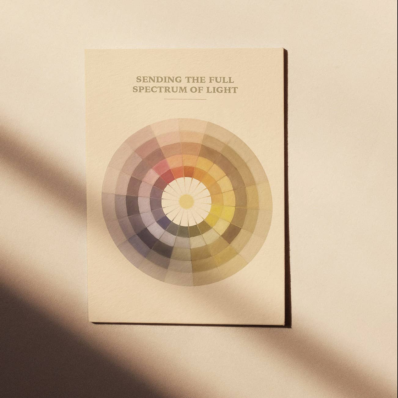 SENDING THE FULL SPECTRUM OF LIGHT | POSTCARD