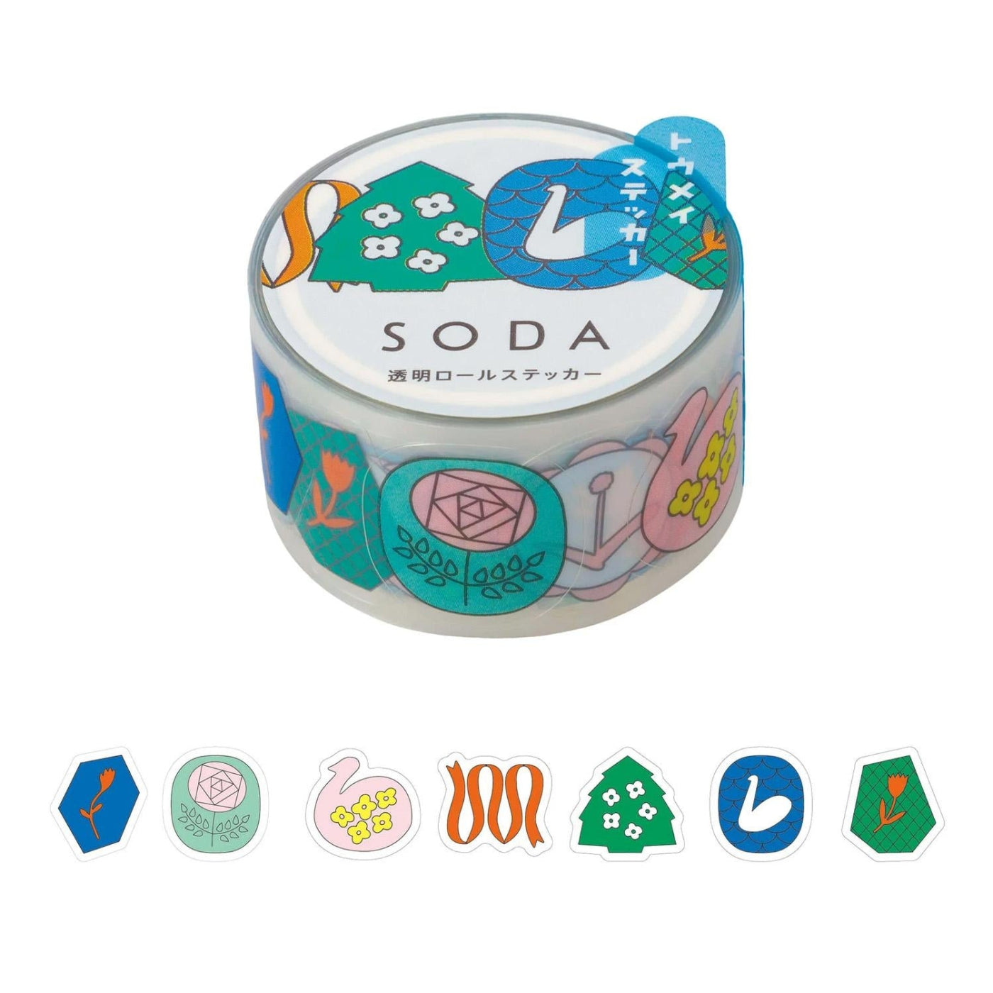 SODA Transparent MT 20mm Pin Badge
