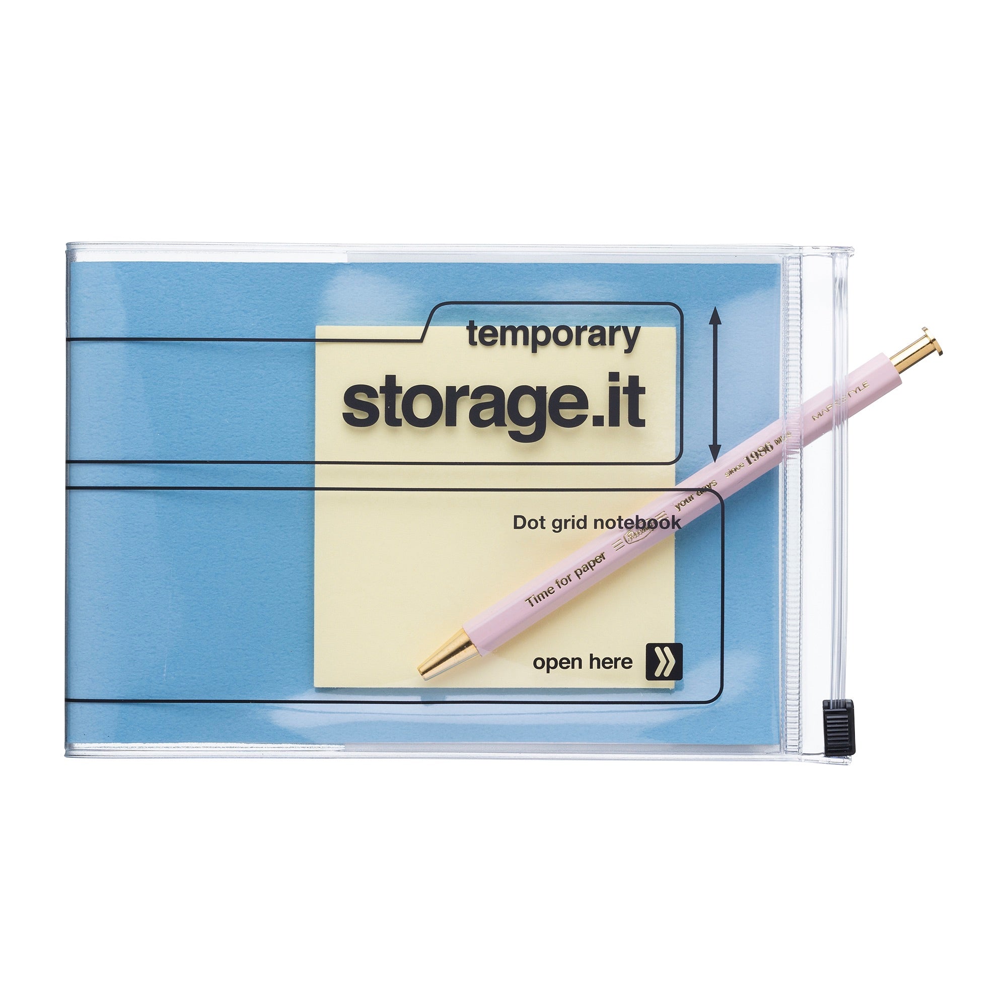 Storage.it Notizbuch A6 Schreibtisch | Hologramm