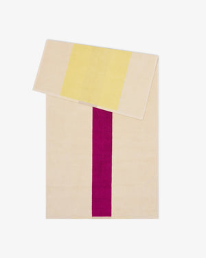 Bath Towel | Yellow Fuchsia