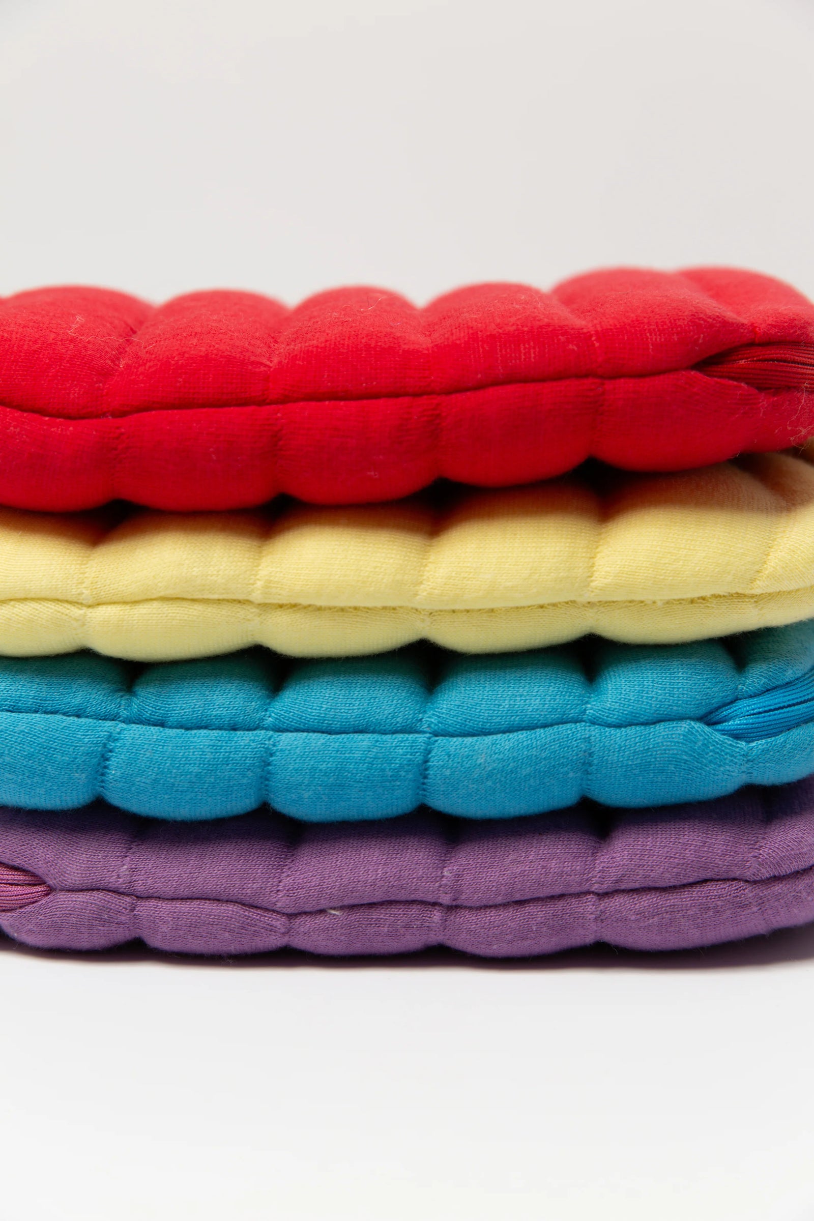 Mini Puffy Hot Water Bottle Capri Blue