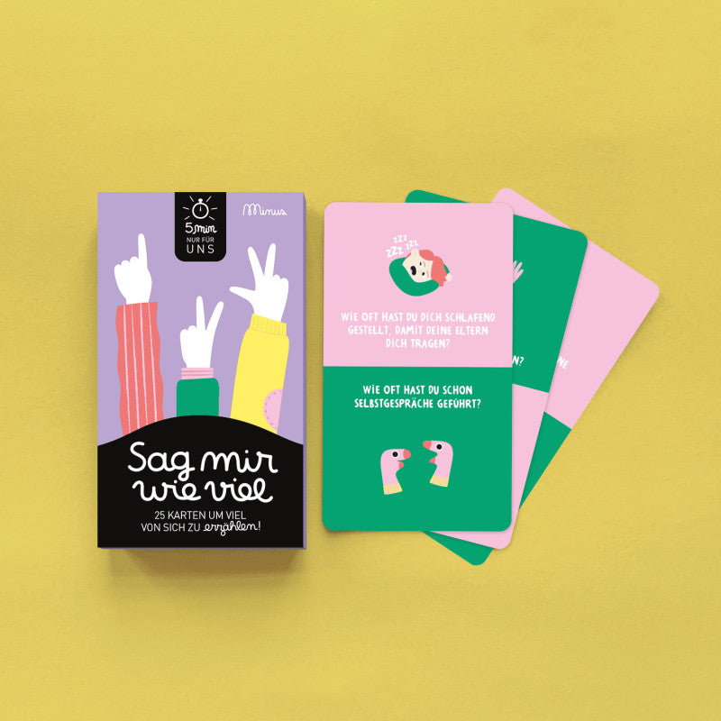 Sag mir wie viel Card Game