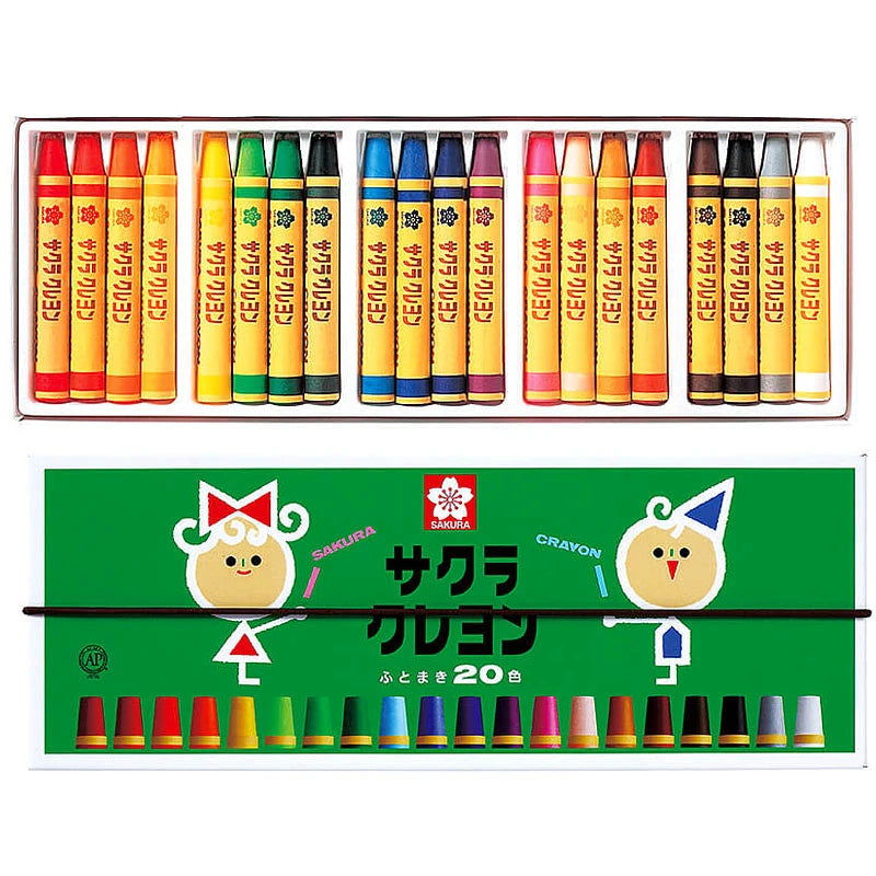 Sakura Cray-Pas Crayon 20 Colour Set