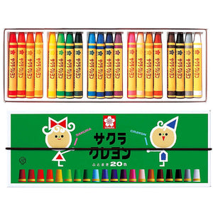 Sakura Cray-Pas Crayon 20 Colour Set