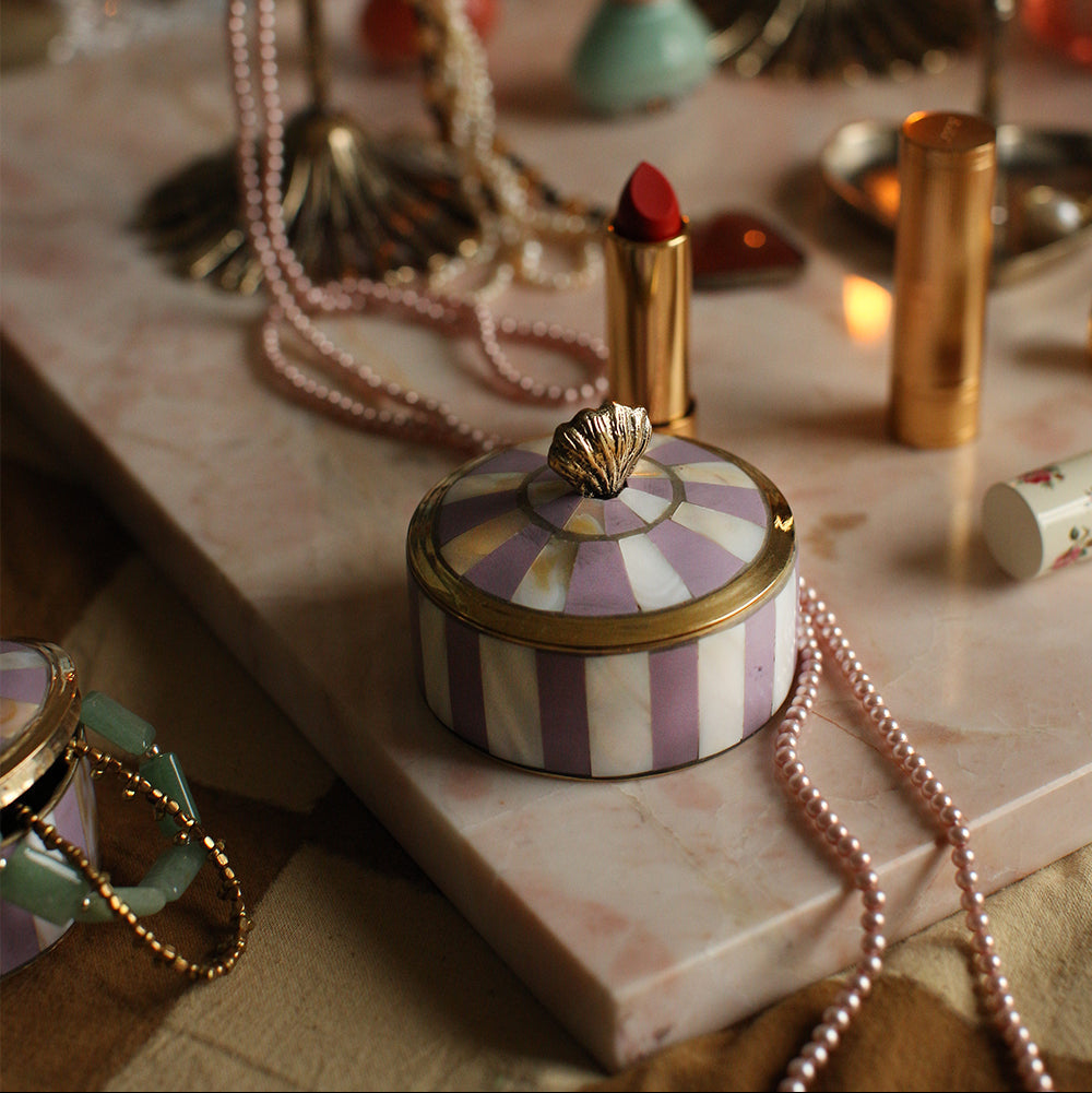 Scarlett Circus Box Medium Lilac
