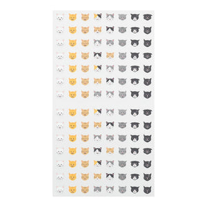 Schedule Feelings Cat Diary Stickers