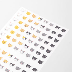 Schedule Feelings Cat Diary Stickers