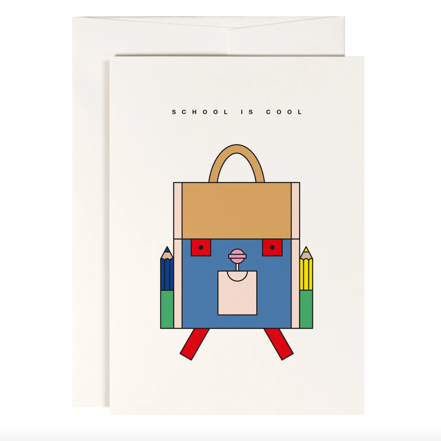 School is Cool | Greeting card