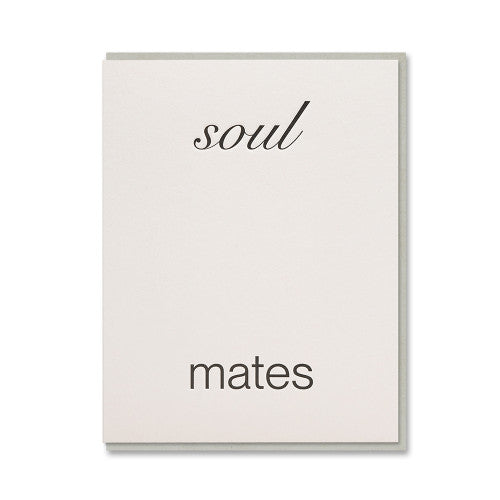Soul Mate Greeting Card | Short Talk