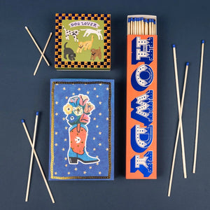 Square Boxed Matches | Dog Lover