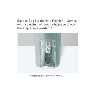 Stapleless Stapler Harinacs Pale White