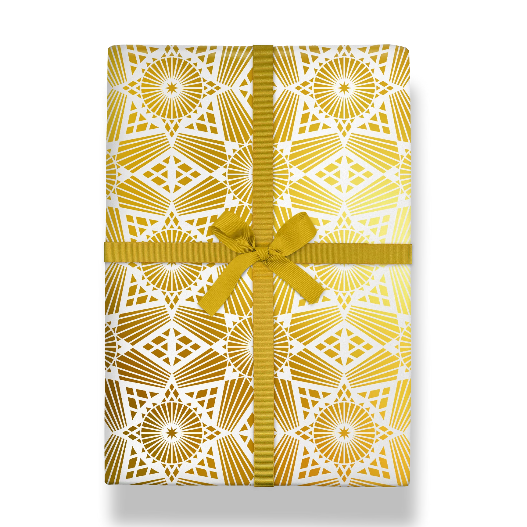 Starsky Christmas Gold Foiled Roll Wrap | Hanna Werning