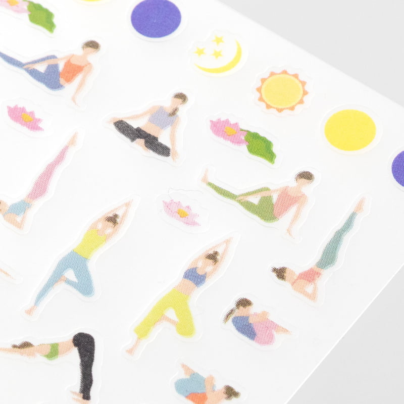 Sticker Achievement Yoga