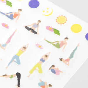 Sticker Achievement Yoga