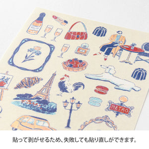 Sticker French Motifs