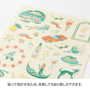 Sticker Italian Motifs