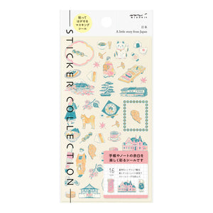Sticker Japanese Motifs