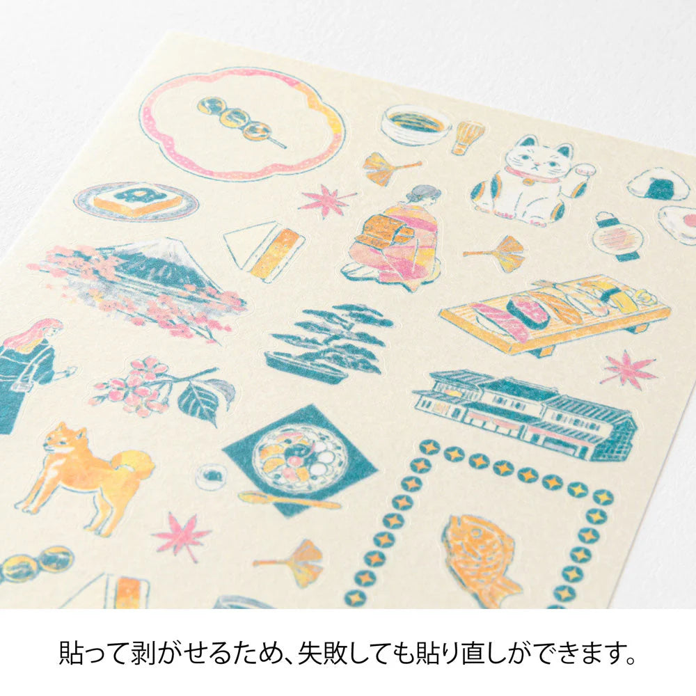Sticker Japanese Motifs