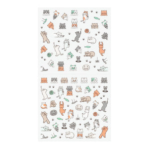 Sticker Lined Cat
