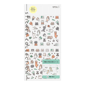 Sticker Lined Cat