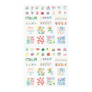 Sticker Margin Flower