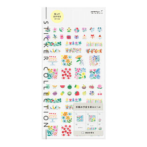 Sticker Margin Flower