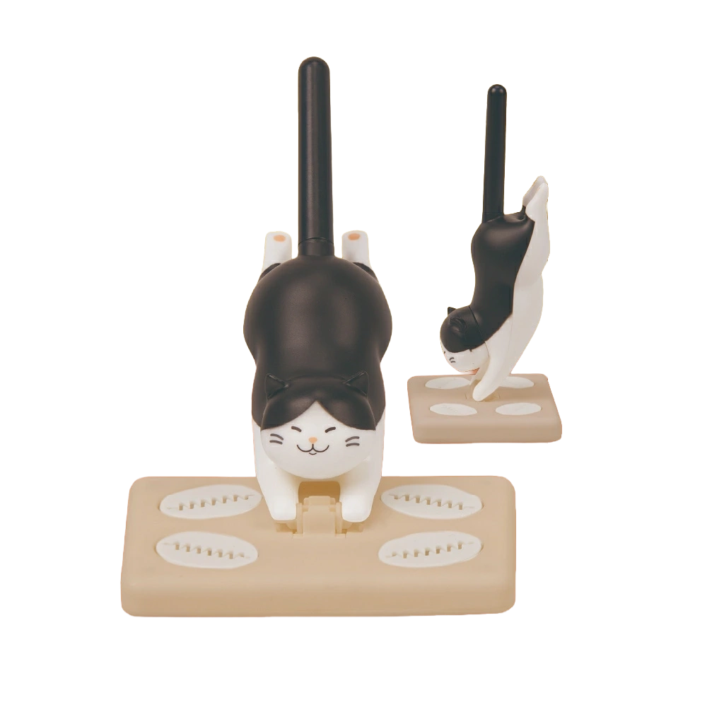 Sun-Star Fuki Maru Desk Cleaner | Black Cat