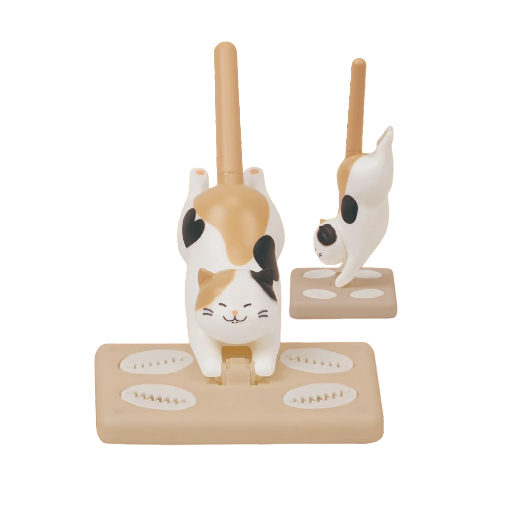 Sun-Star Fuki Maru Desk Cleaner | Brown Cat